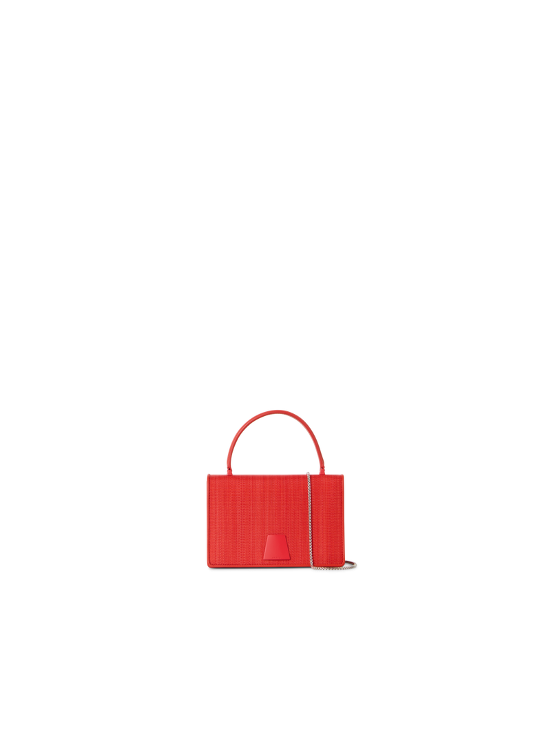 Designer Alice Mini Top Handle Bag - red