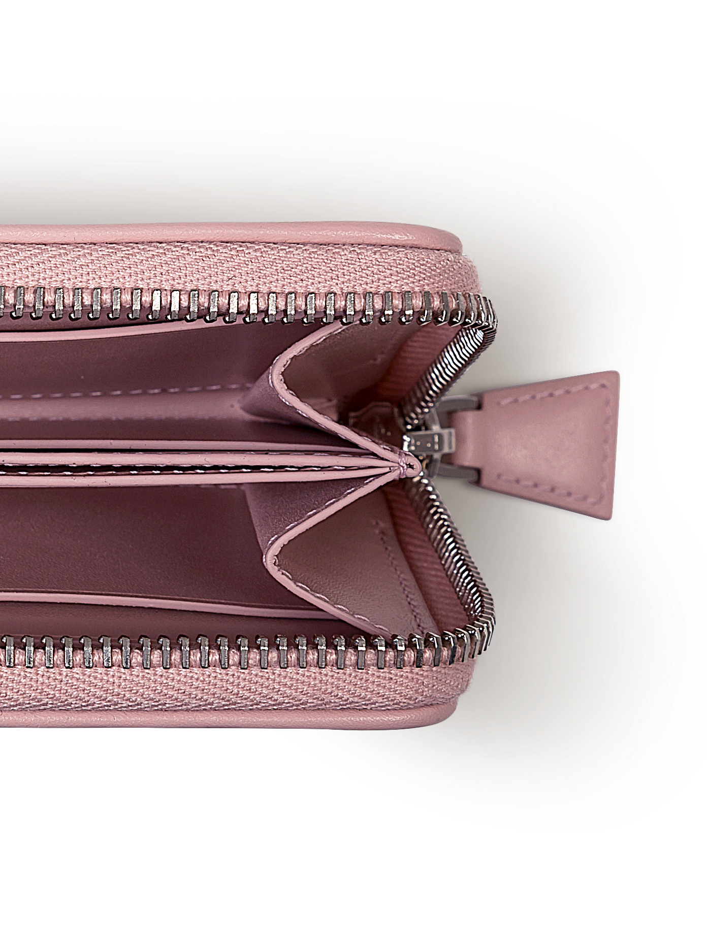 Designer Small Zip Wallet - pink