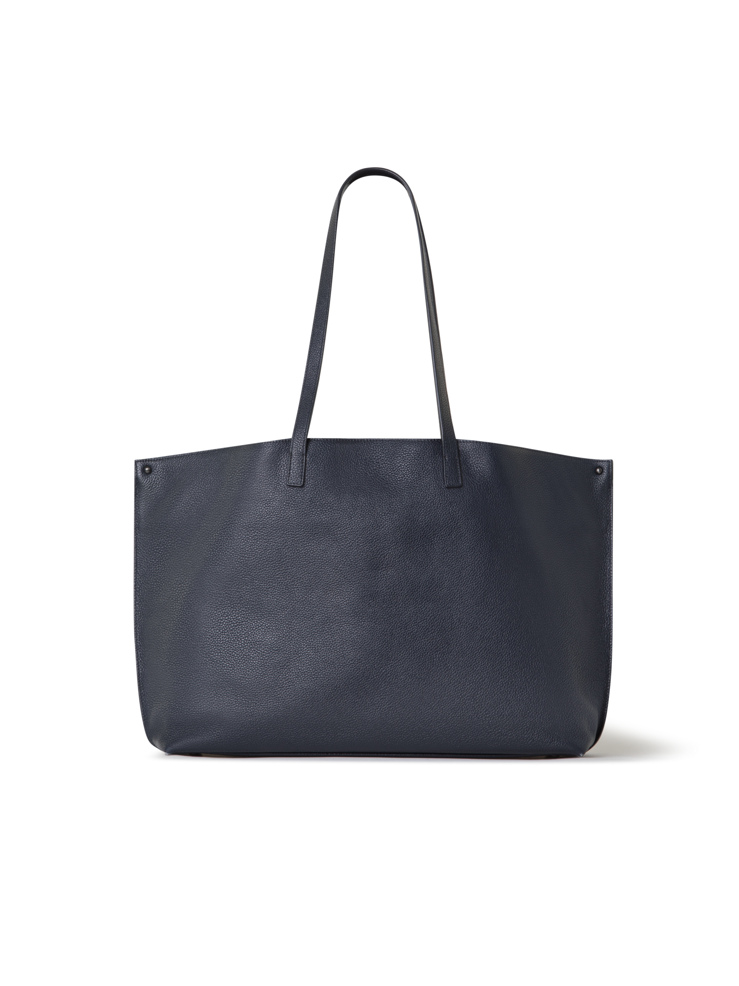 Designer Ai Medium Shoulder Tote - navy - blue