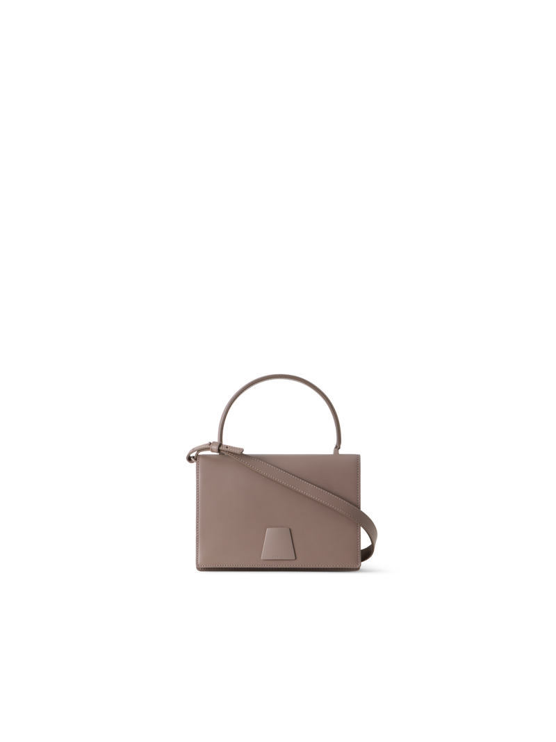 Designer Alice Small Top Handle Bag - beige