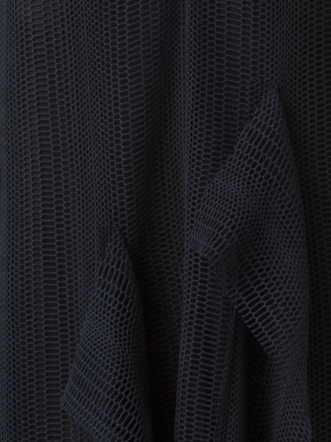 Designer Dégradé Stripe Embroided Evening Dress - black