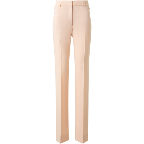 Slight Bootcut Wool Double-Face Pants