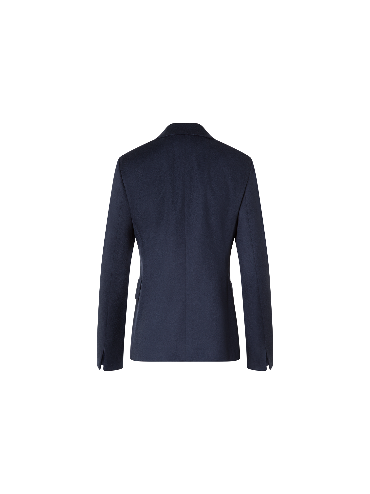 Designer Tailored Blazer in Pure Cashmere Double-Face - neutral - navy - blue