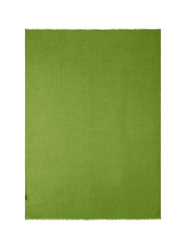 Designer Scarf in Cashmere Silk - green
