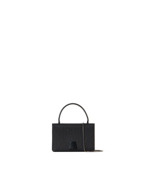 Designer Alice Mini Top Handle Bag - black