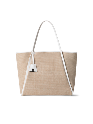 Designer Alex Large Tote - multicolor - neutral - beige