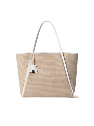 Designer Alex Large Tote - multicolor - neutral - beige