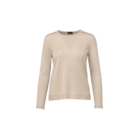 Fine Gauge Cashmere Silk Pullover