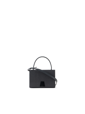 Designer Alice Small Top Handle Bag - black