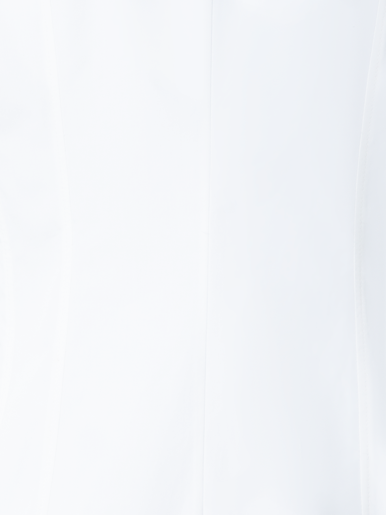 Designer Fitted Cotton Blouse - ecru - white