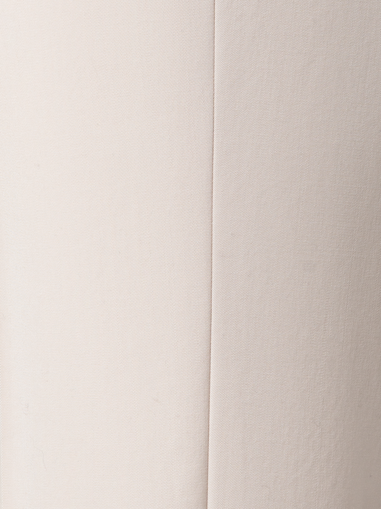 Designer Straight Wool Gabardine Pants - neutral - pastel - beige