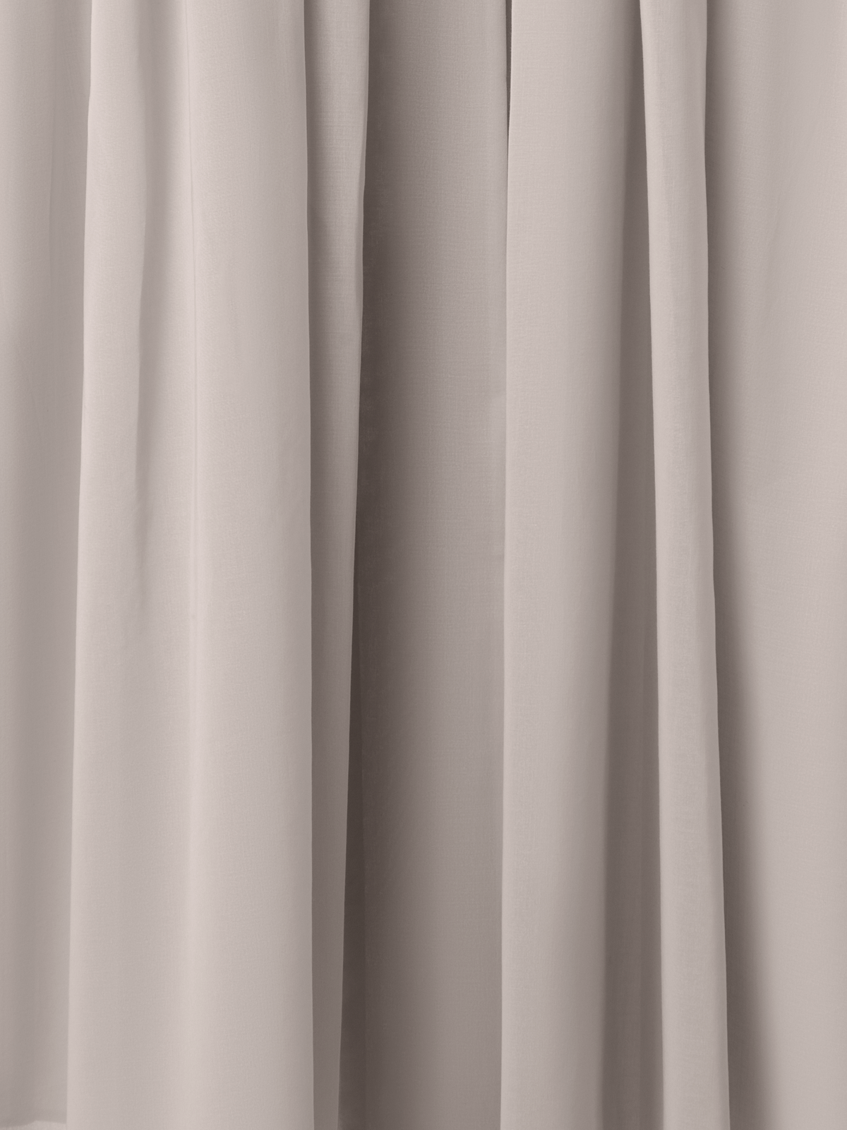 Designer A-Line Midi Skirt in Pleated Cotton Voile - neutral - grey - beige