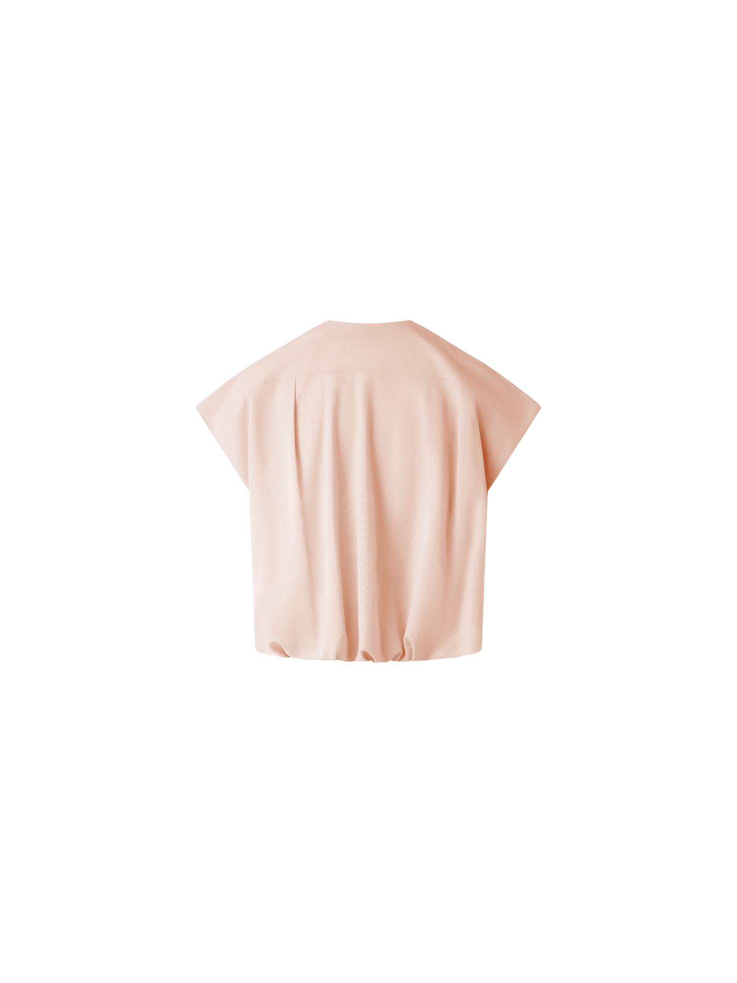 Designer Sleeveless Cotton Voile Blouse - pastel - pink