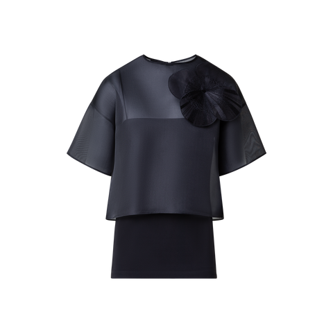 Organza Bluse mit Poppy