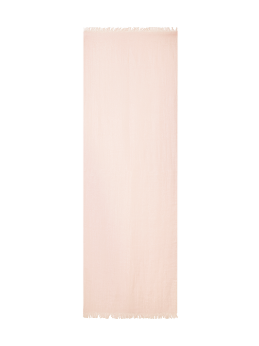 Designer Linen Scarf - pastel - pink