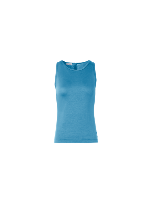 Designer Speedo Top in Stretch Modal Jersey - blue