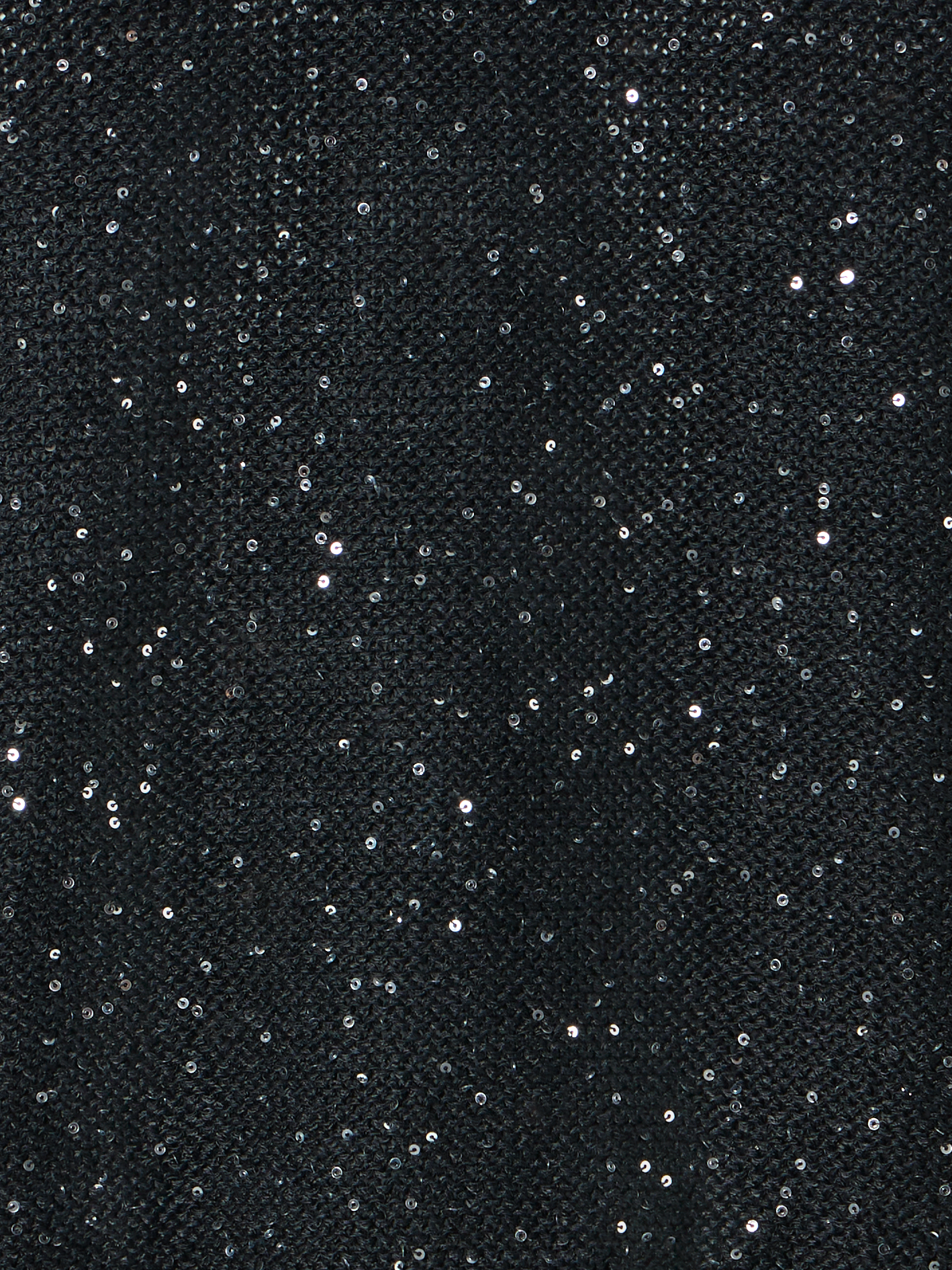 Designer Cardigan in Linen Cotton with Micro Sequins - black - neutral