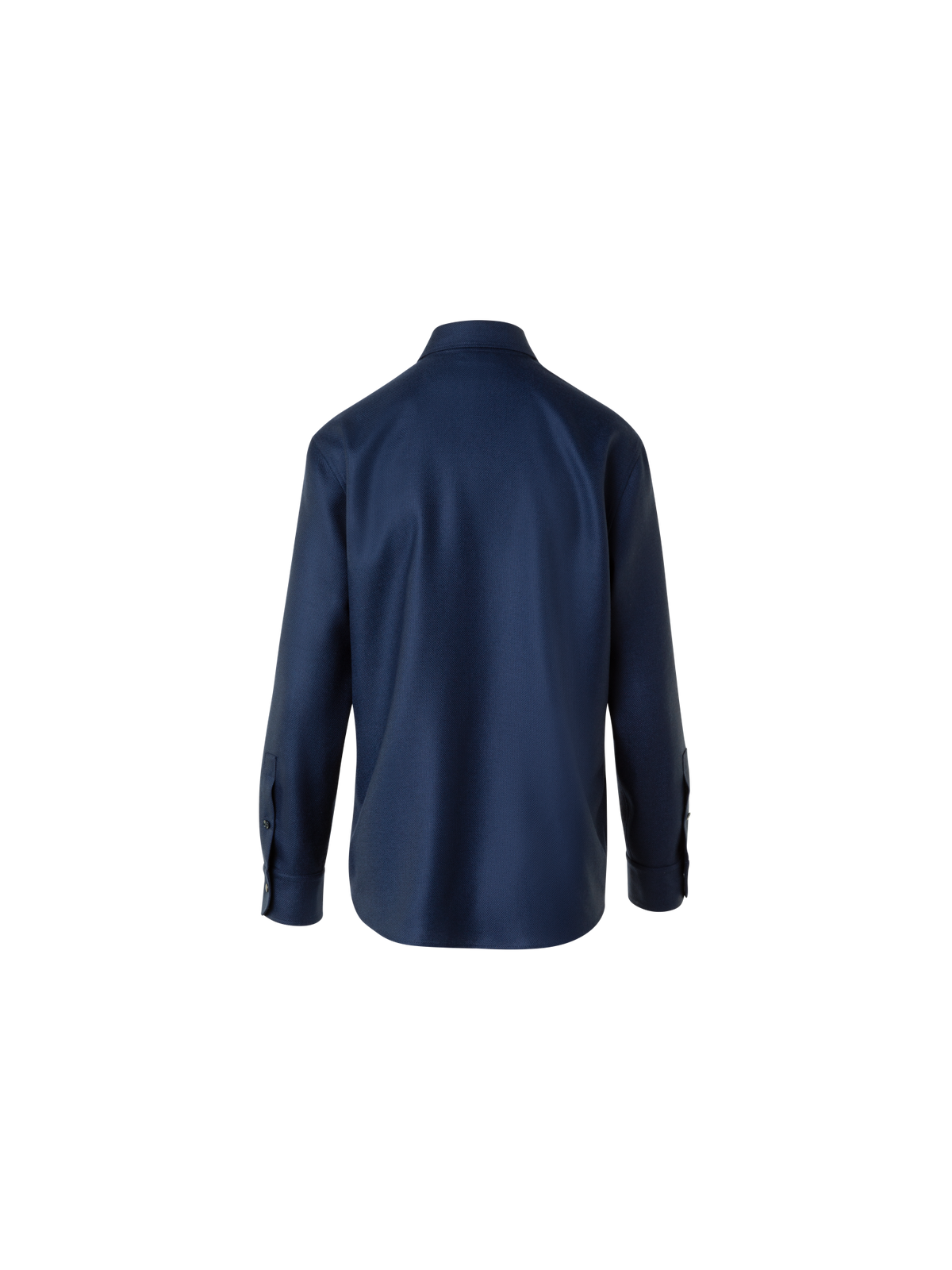 Designer Shirt Blouse in Panama Cashmere - neutral - navy - blue