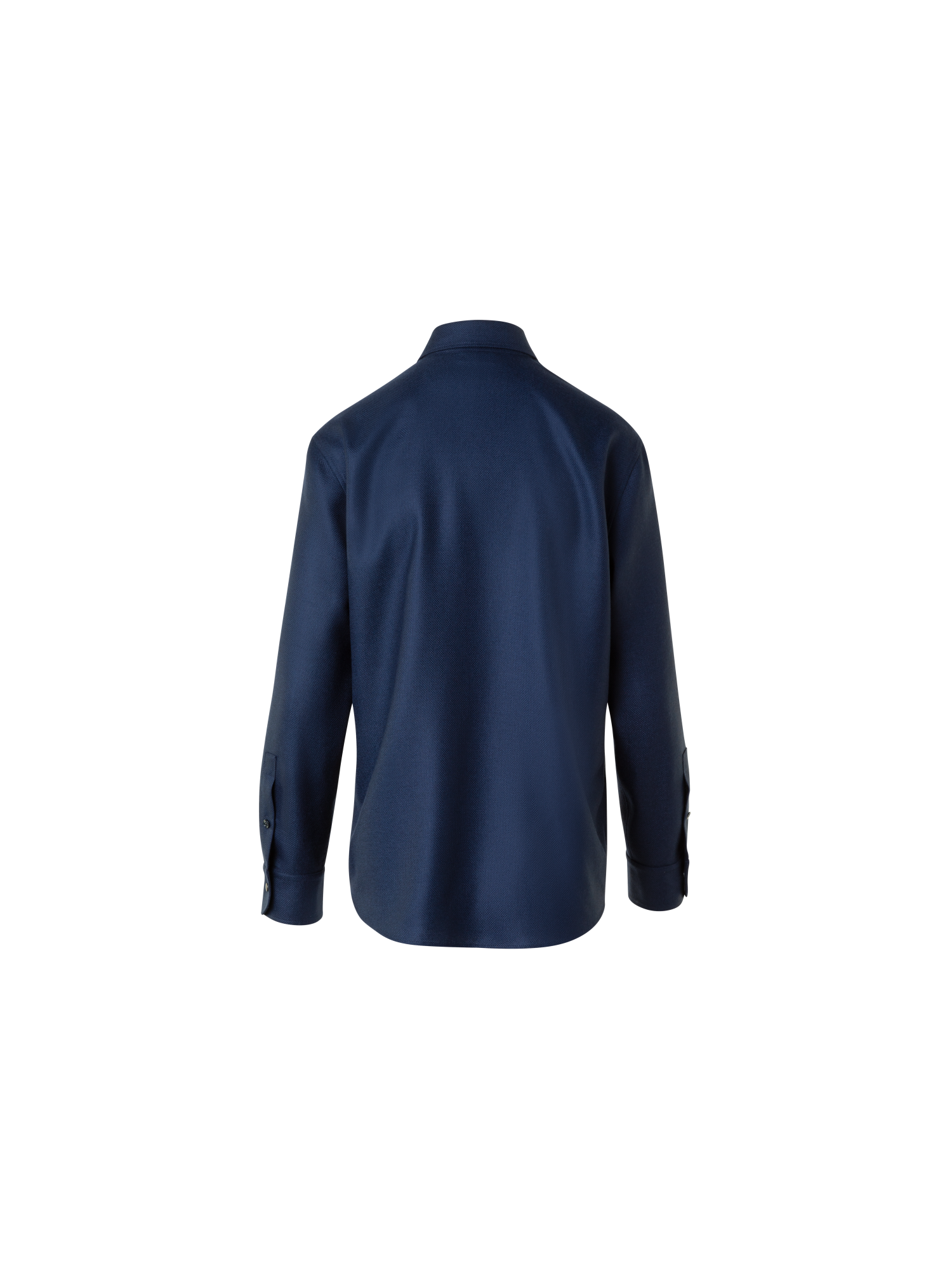 Designer Shirt Blouse in Panama Cashmere - neutral - navy - blue