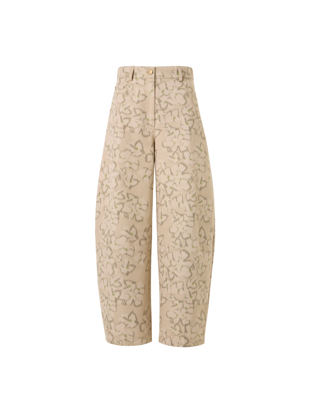 Designer Farrow Pants in Cotton Canvas - beige