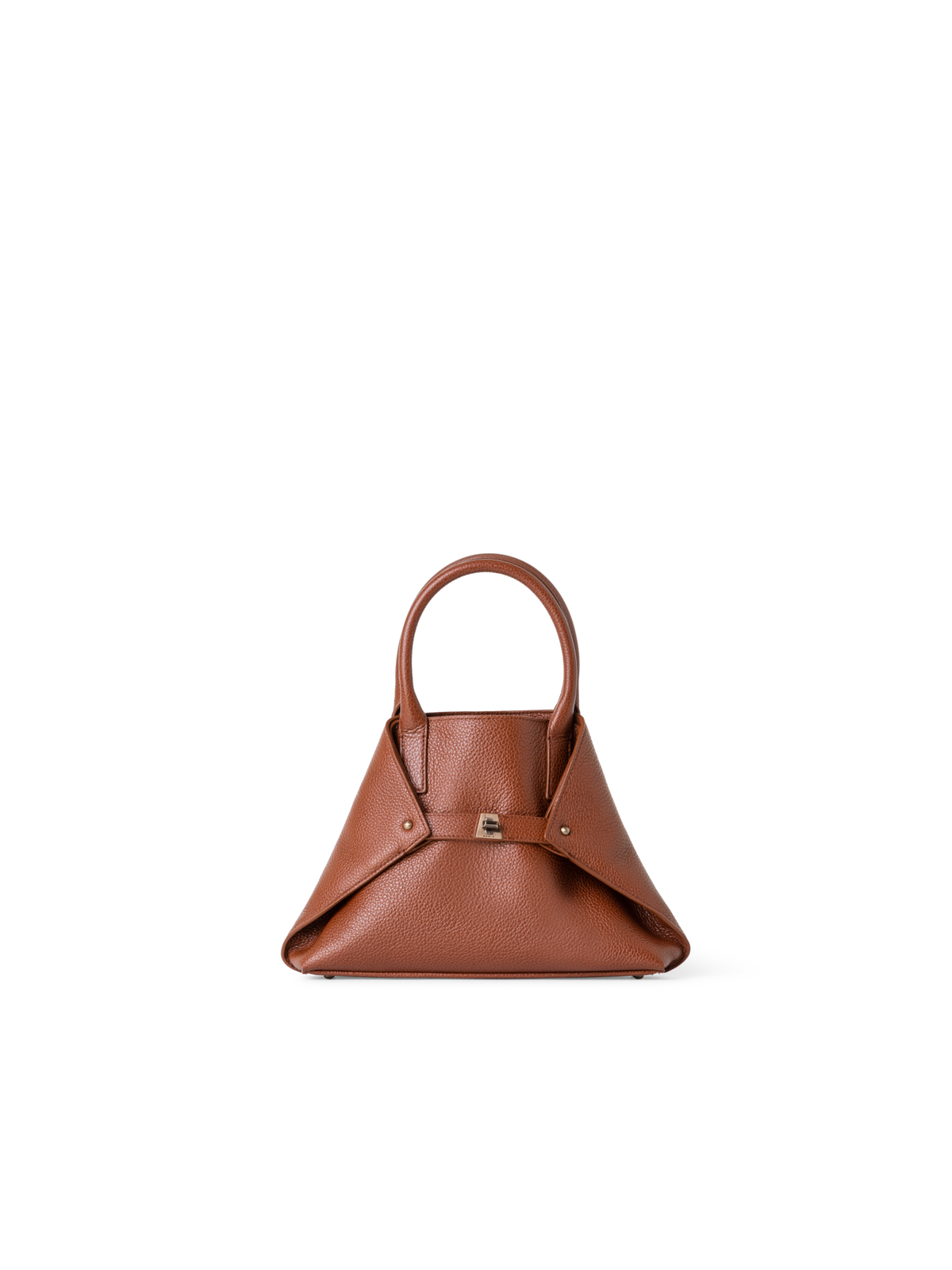 Designer Ai Little Top Handle Tote - neutral - brown