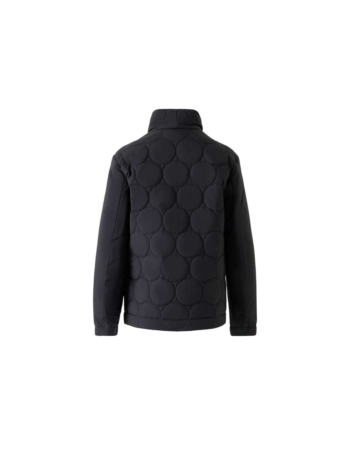 Designer Signature Dot Quilt Techno Jacket - black - neutral