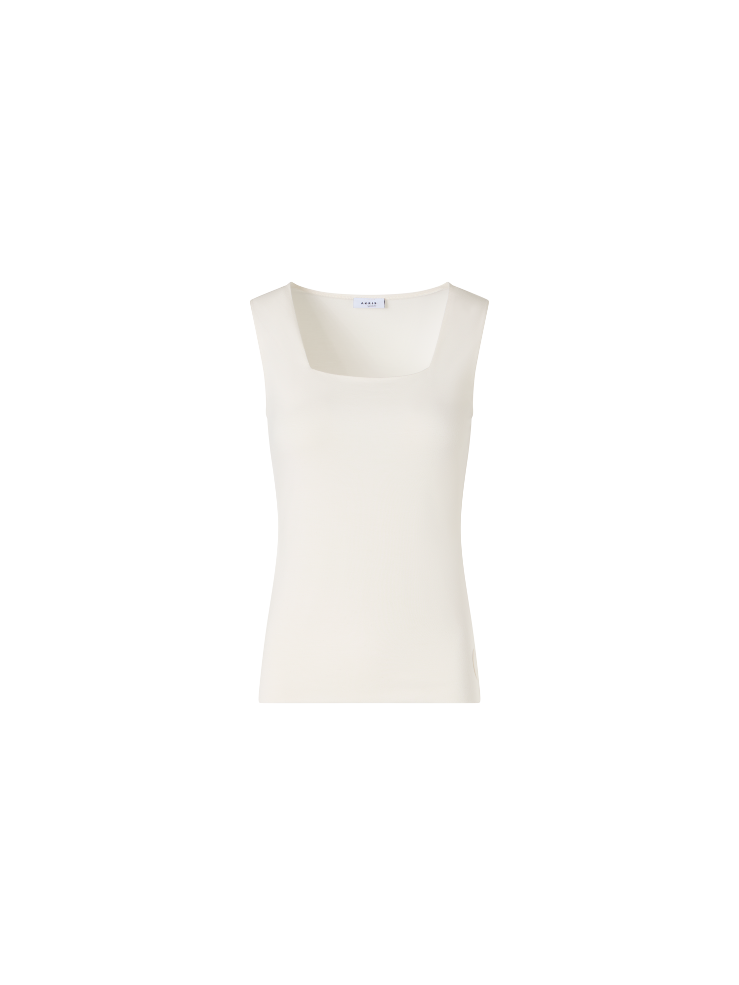 Designer Sleeveless Signature Dot Top - ecru