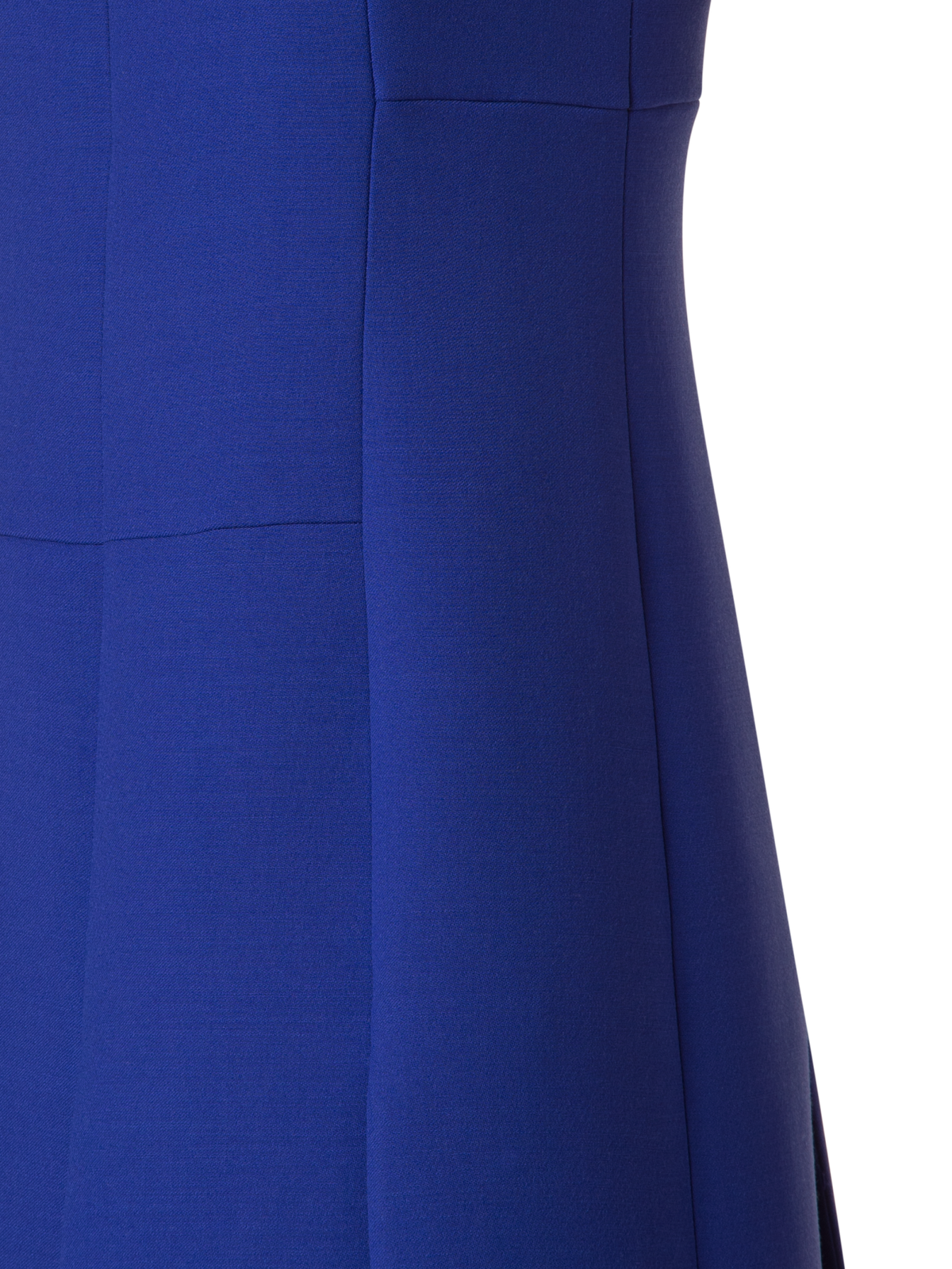 Designer A-Line Wool Double-Face Sheath Dress - purple