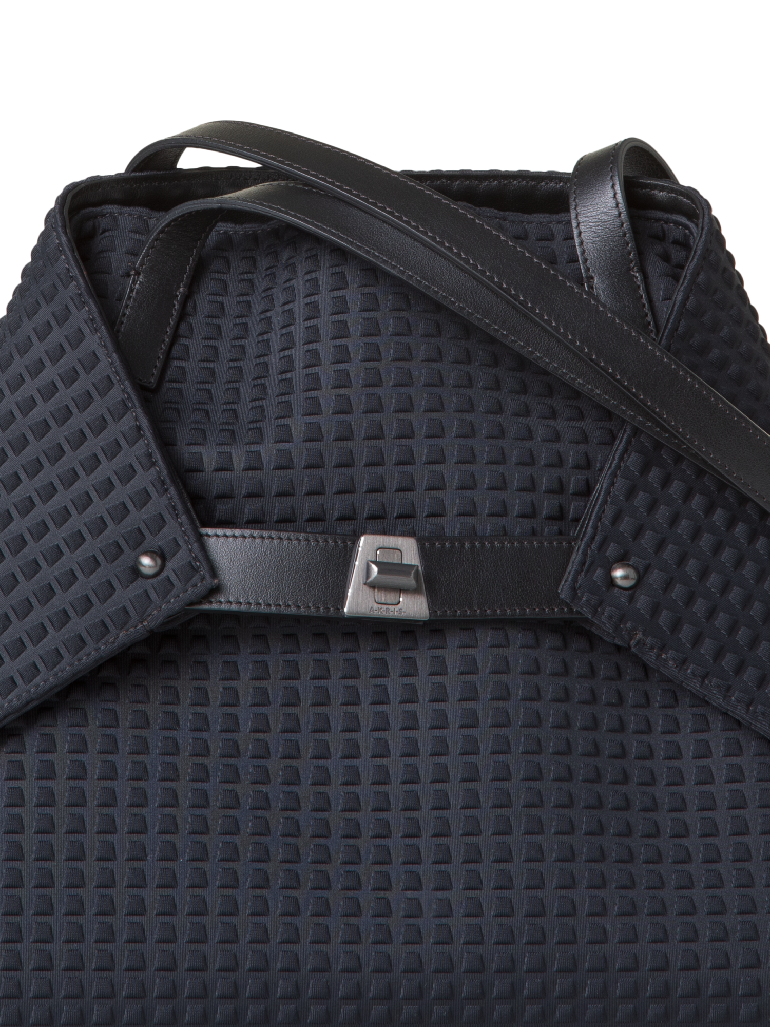 Designer Ai Small Shoulder Tote - black