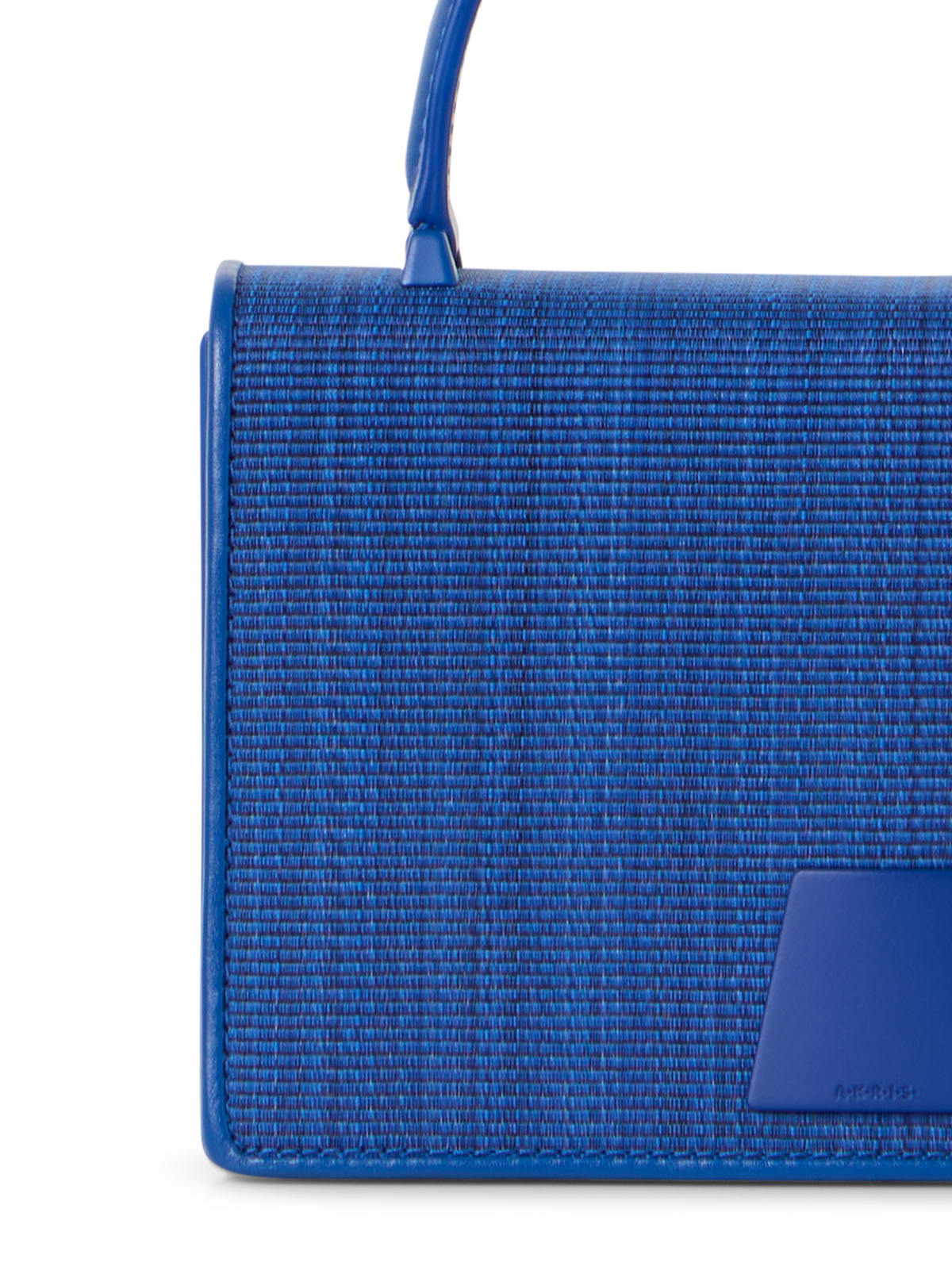 Designer Alice Mini Top Handle Bag - blue