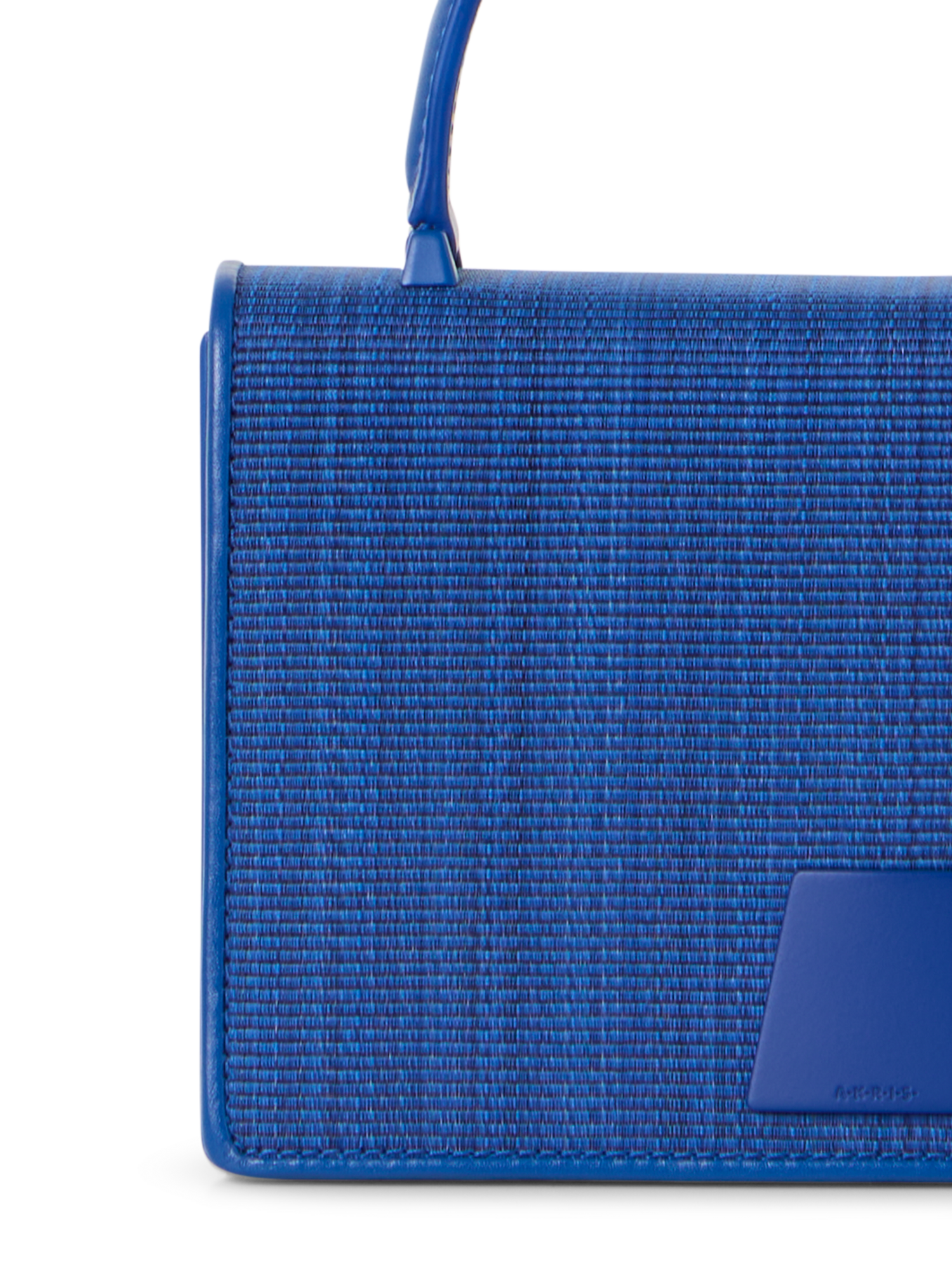 Designer Alice Mini Top Handle Bag - blue