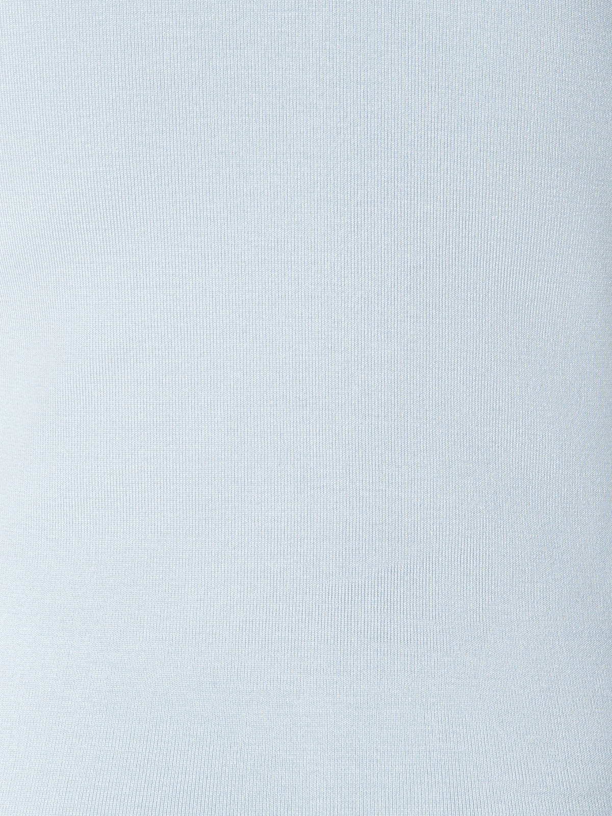 Designer Sleeveless Knit Top in Silk Stretch - pastel - blue
