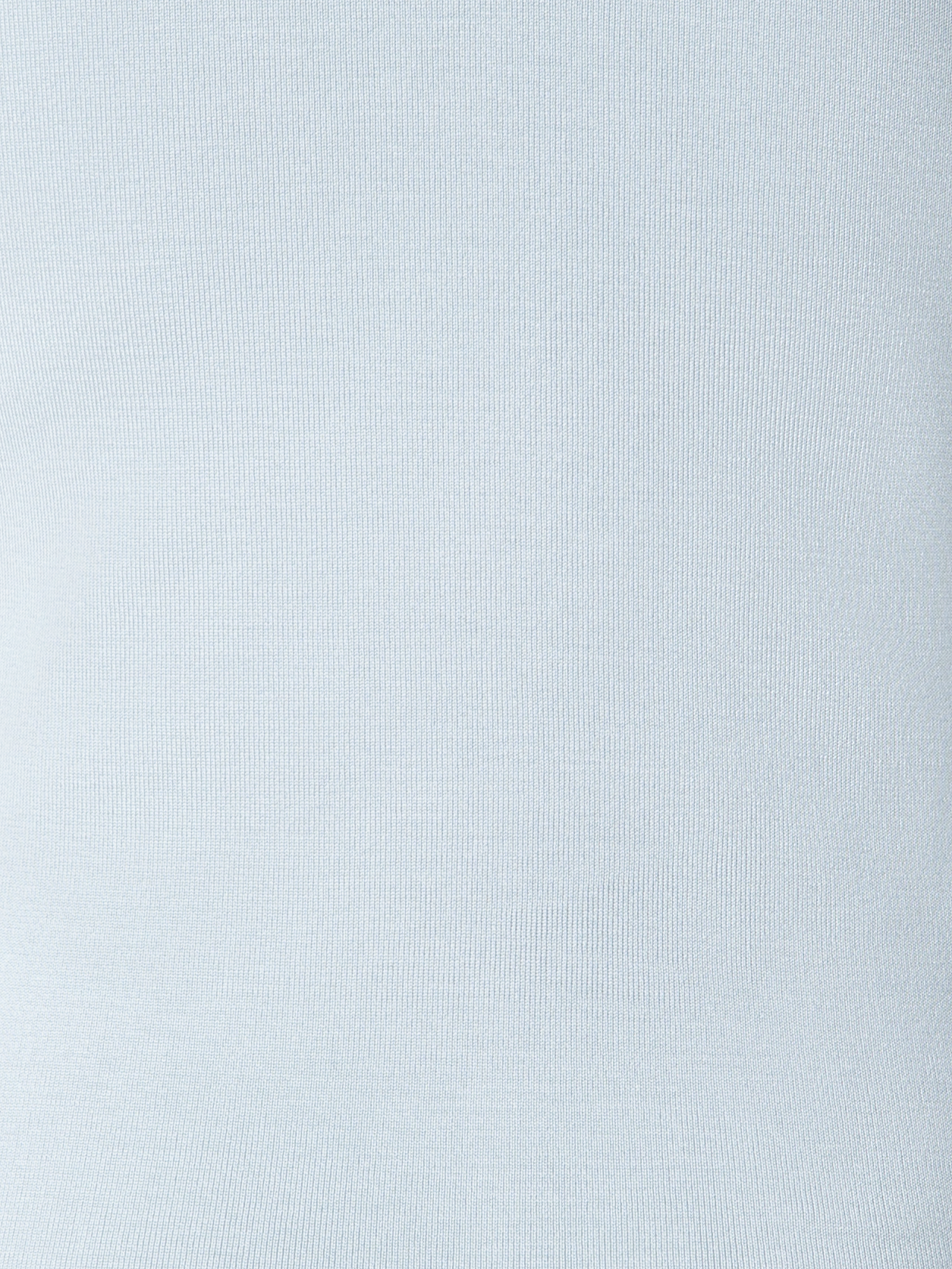 Designer Sleeveless Knit Top in Silk Stretch - pastel - blue