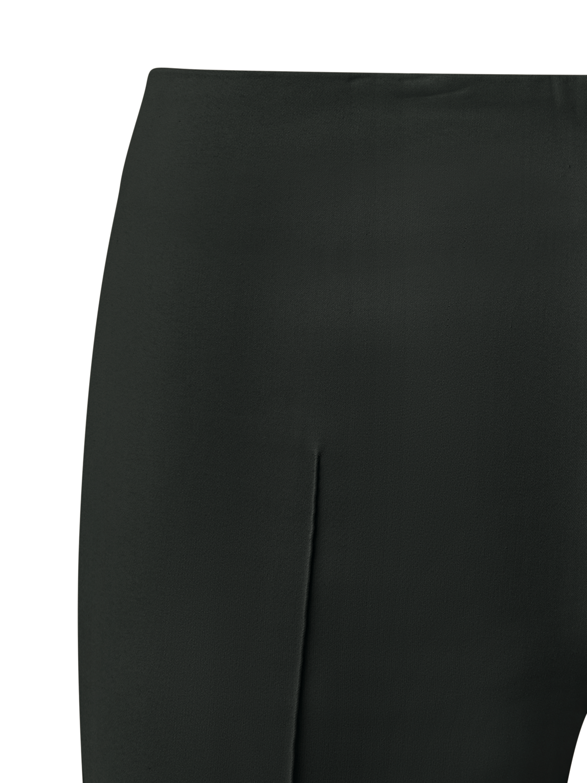 Designer Slim Cotton Techno Stretch Pants - black