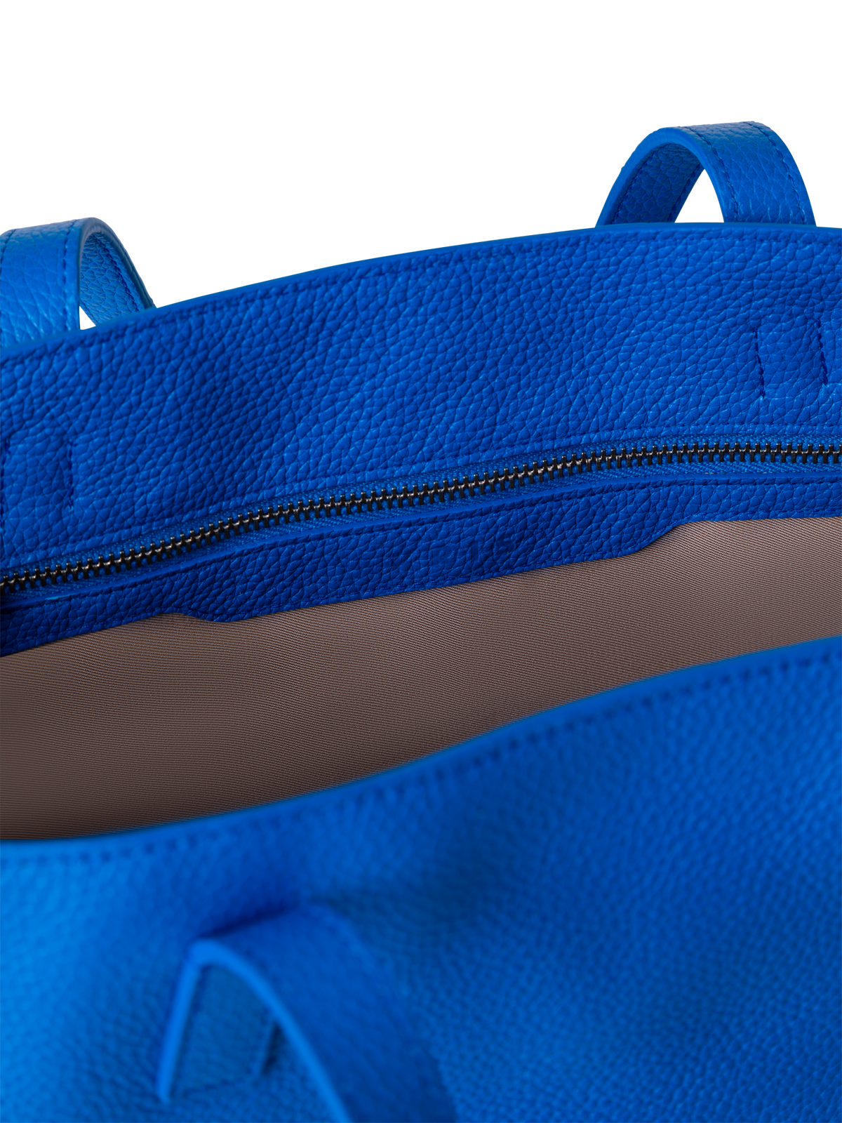 Designer Ai Small Shoulder Tote - blue