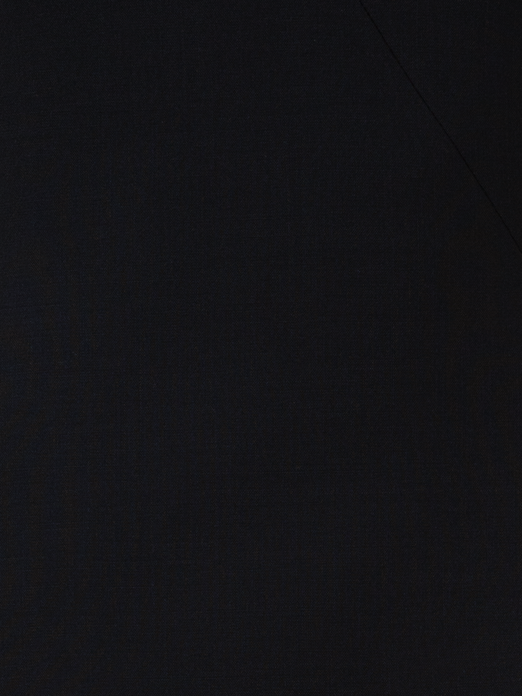 Designer Sleeveless Wool Double-Face Sheath Dress - black