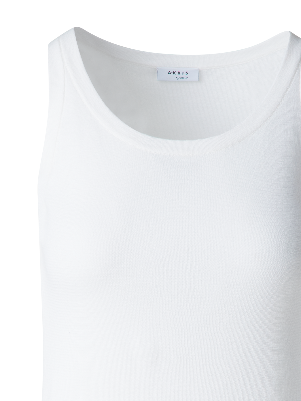 Designer Cream Knit Tank Top - neutral - ecru - white