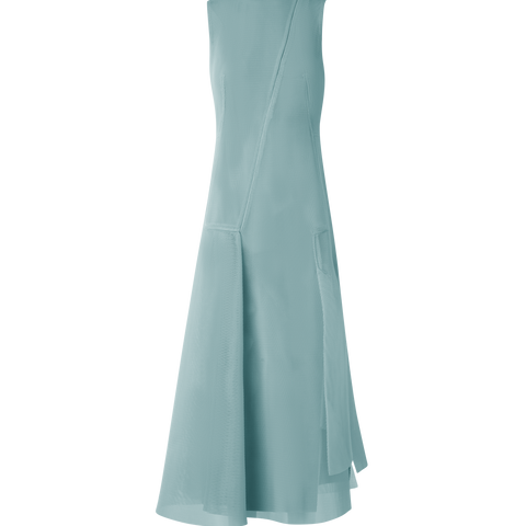 Asymmetrisches Midikleid