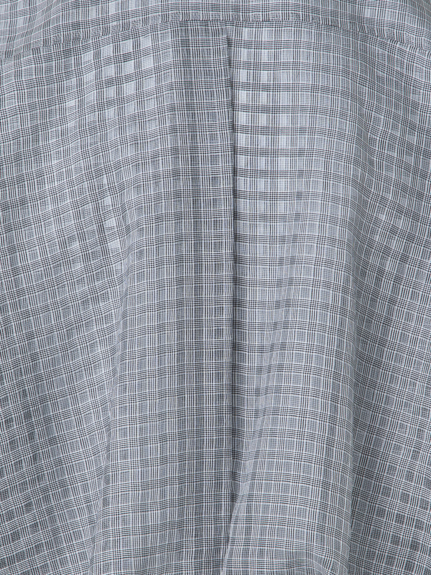 Designer Sheer Cropped Blouse with Pleated Waist - black - neutral - grey - multicolor