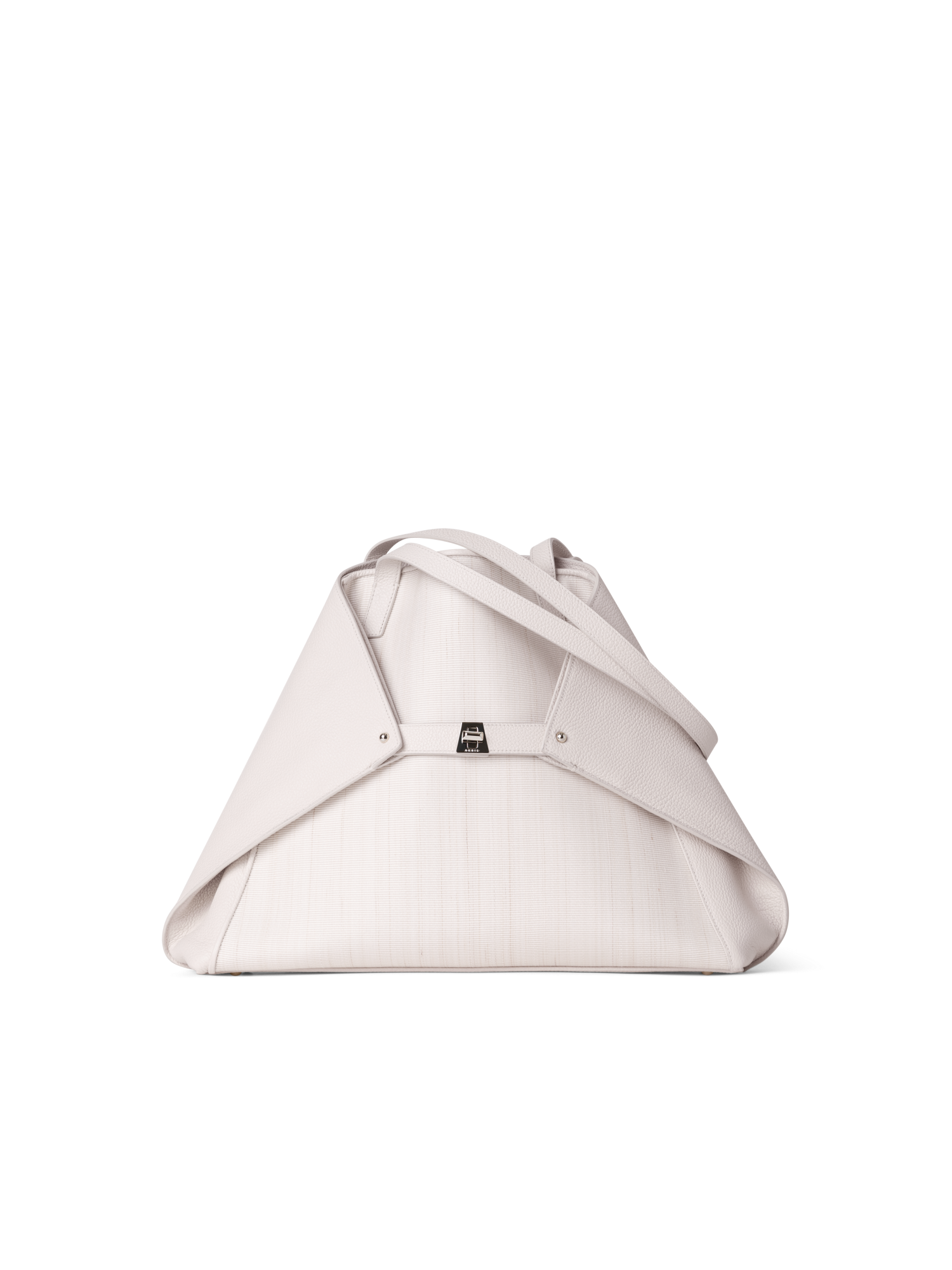 Designer Ai Medium Shoulder Tote - neutral - ecru - white