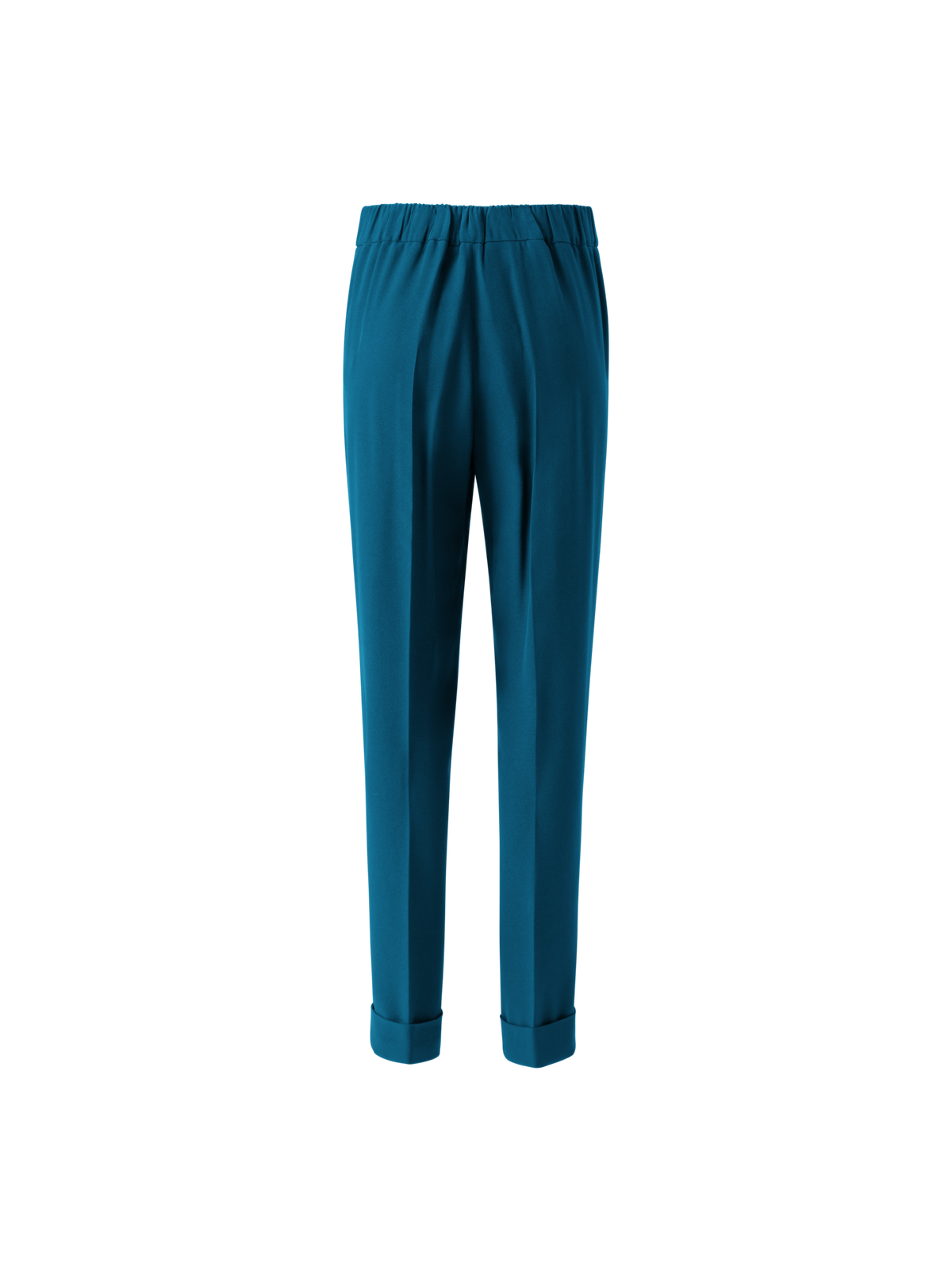 Designer Chris Tapered Pants with Elastic Waist - green