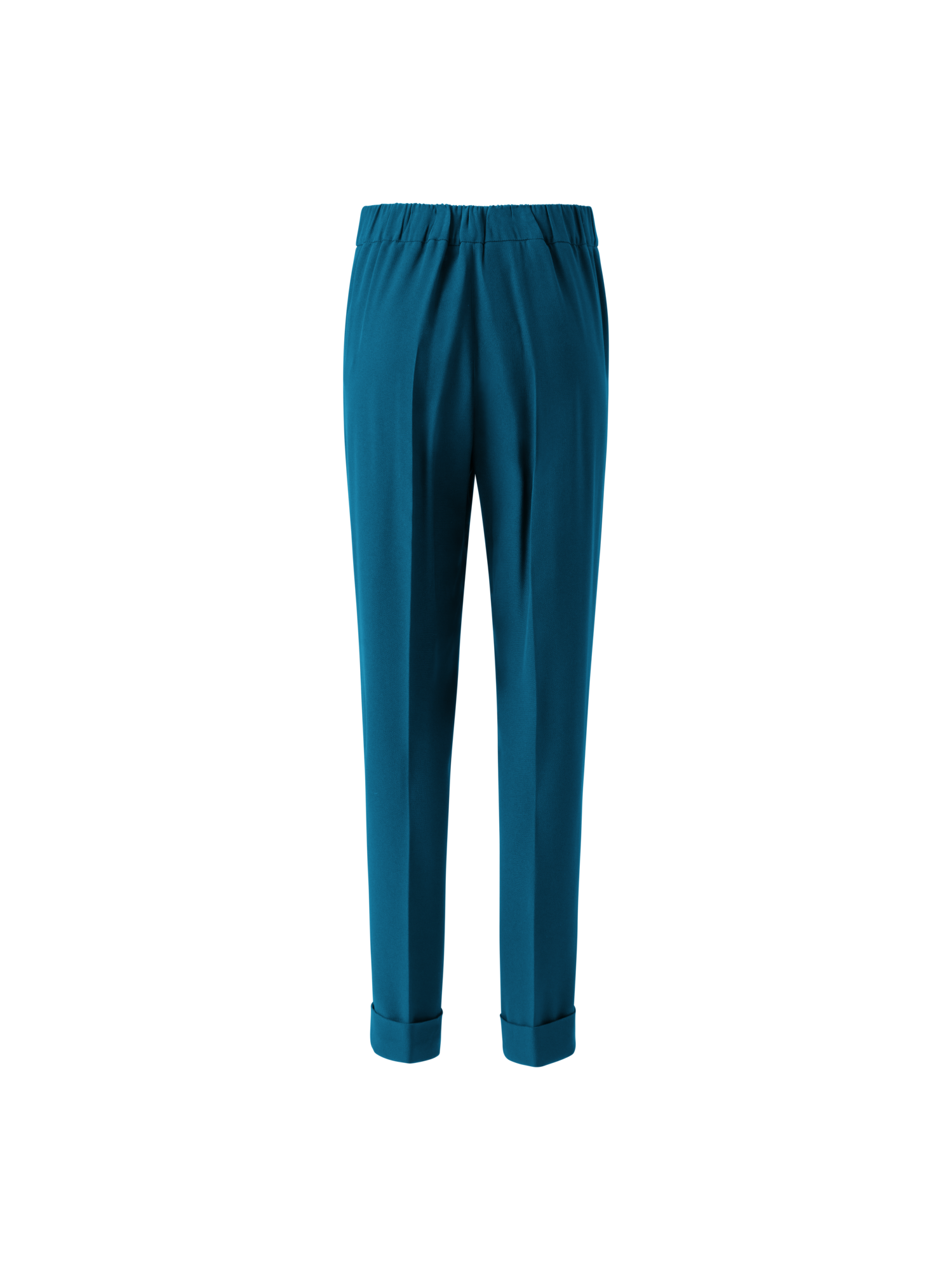 Designer Chris Tapered Pants with Elastic Waist - green