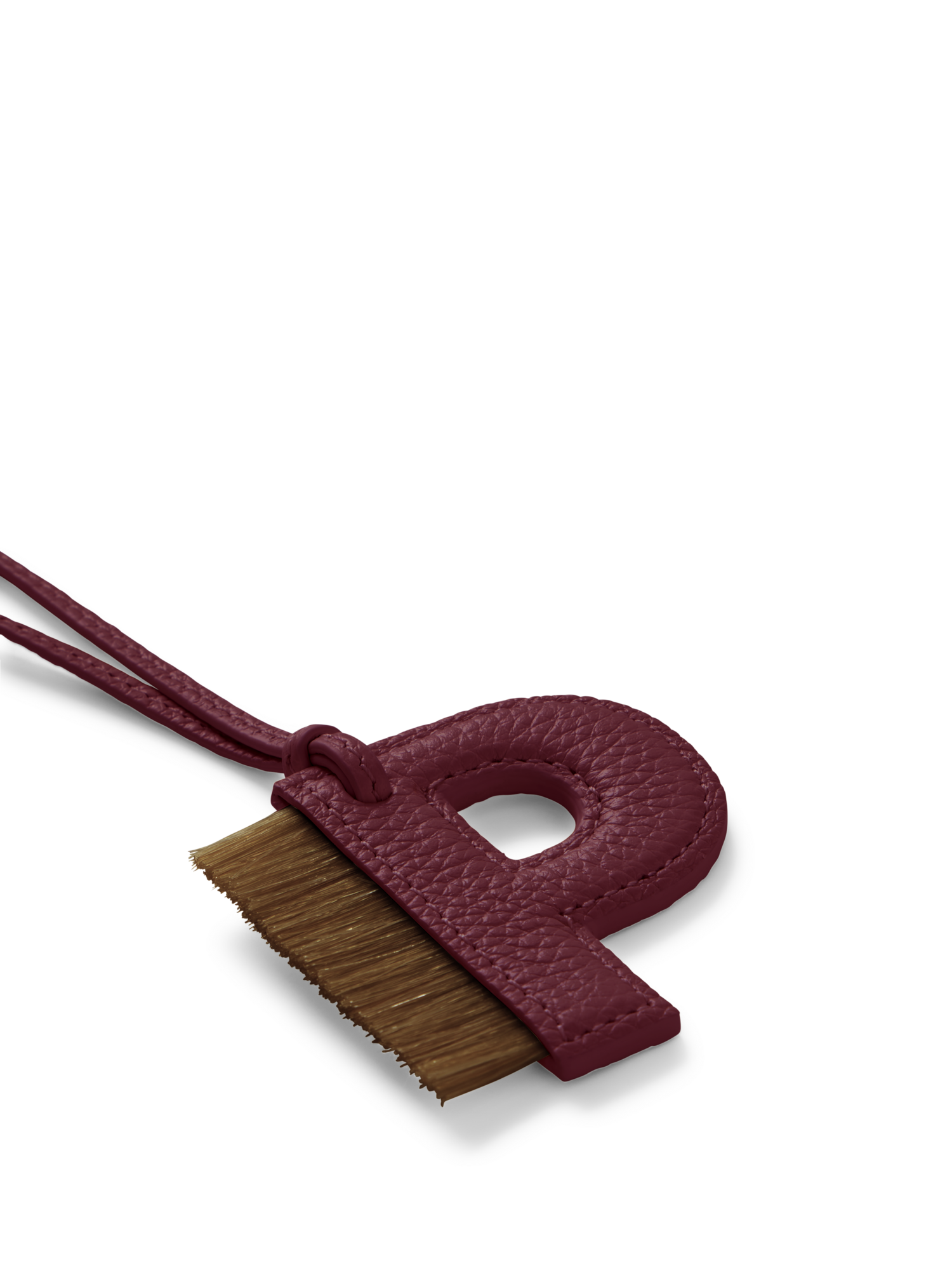 Designer Letter Charm P