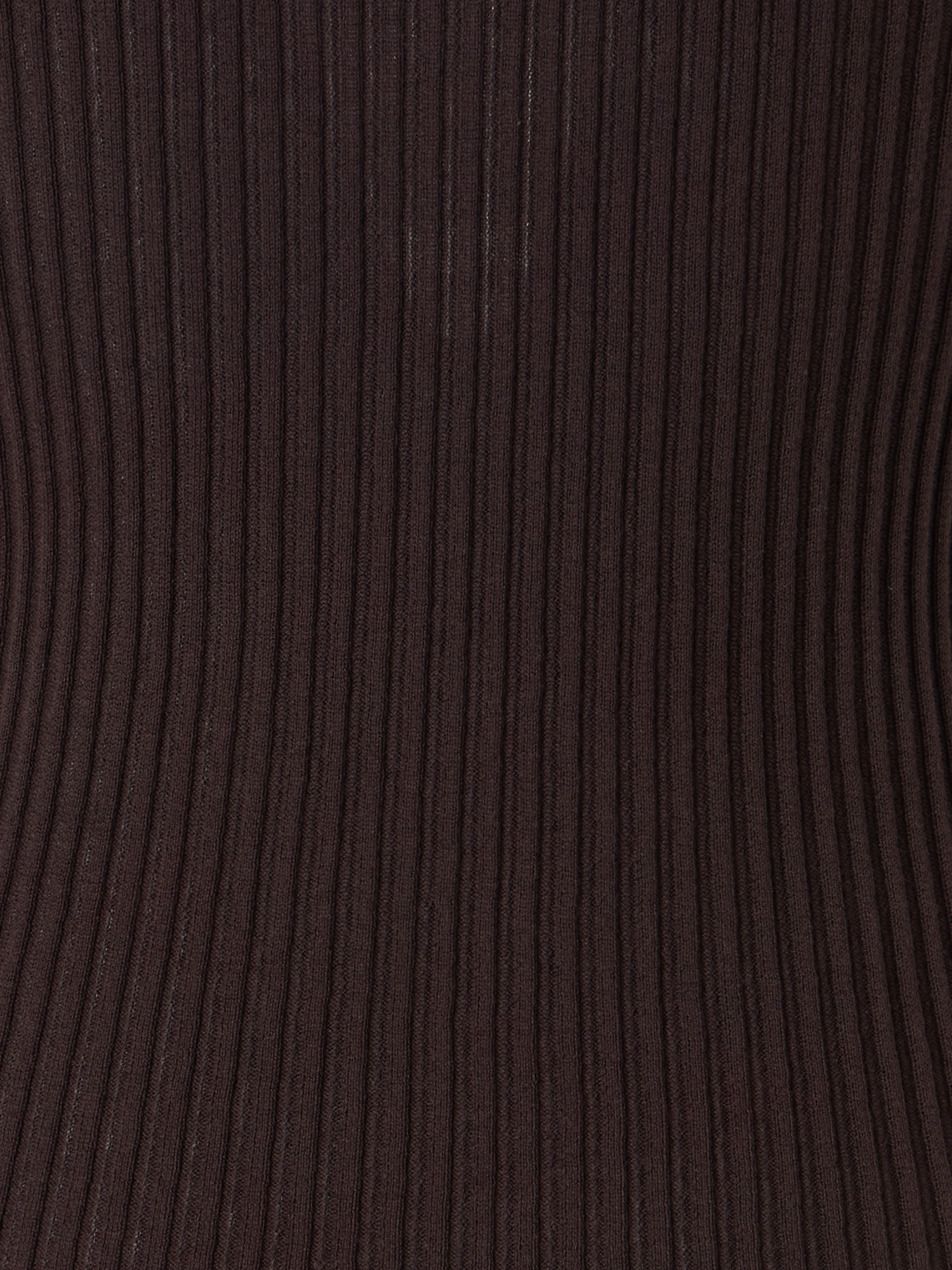 Designer Sleeveless Twisted Cotton Knit Top - brown