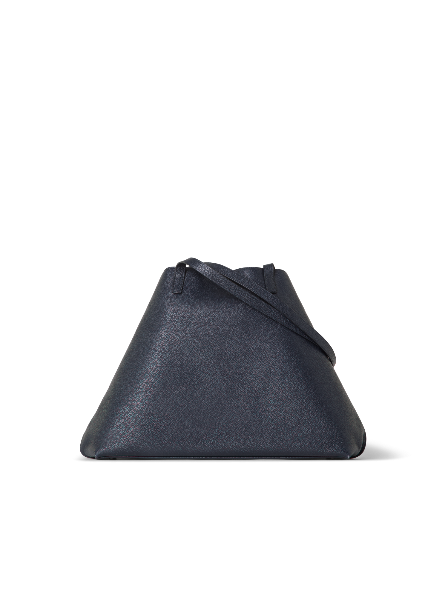 Designer Ai Medium Shoulder Tote - navy - blue