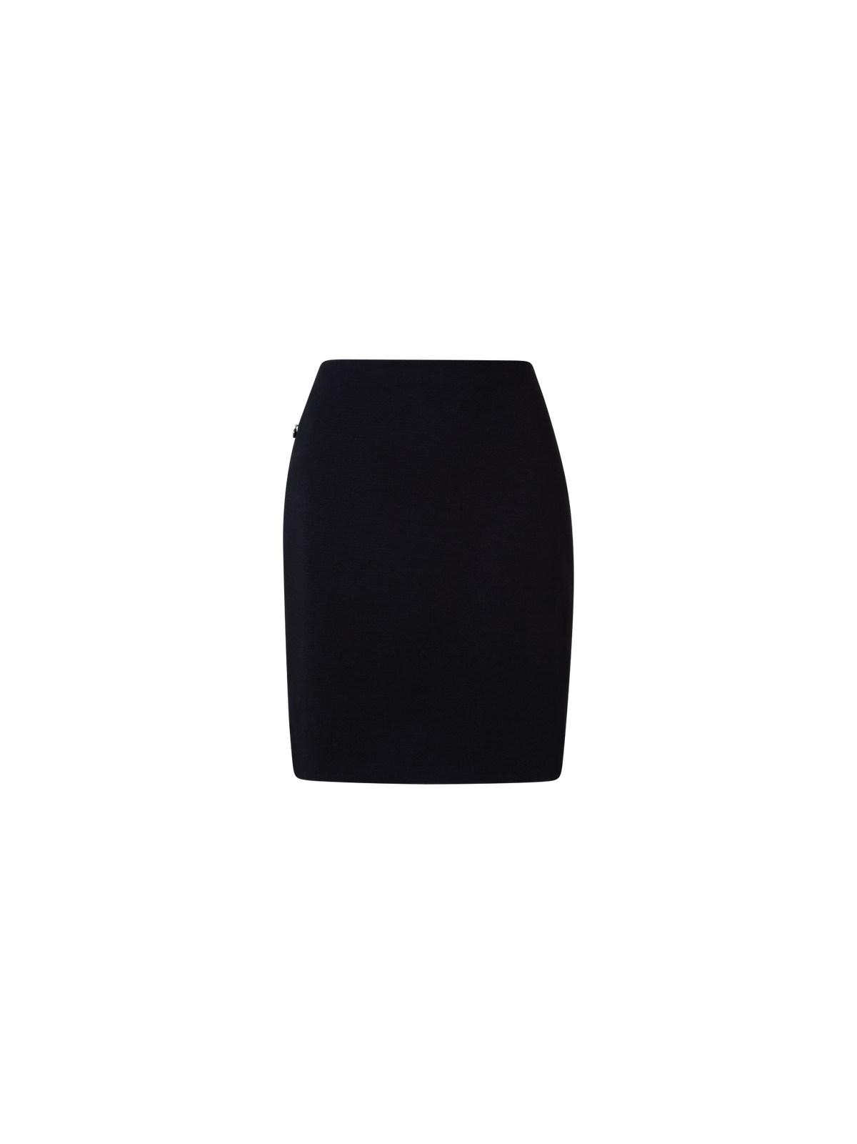 Designer Jersey Pencil Skirt - black