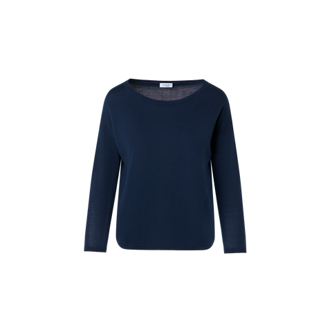 Fine Merino Wool Signature Knit Sweater