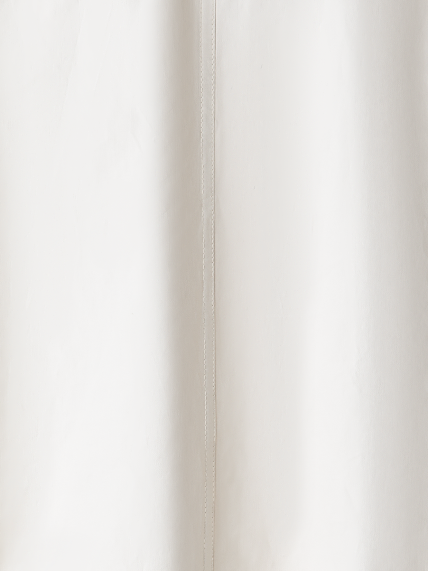 Designer Water Repellent Short Jacket in Coated Linen - ecru - white