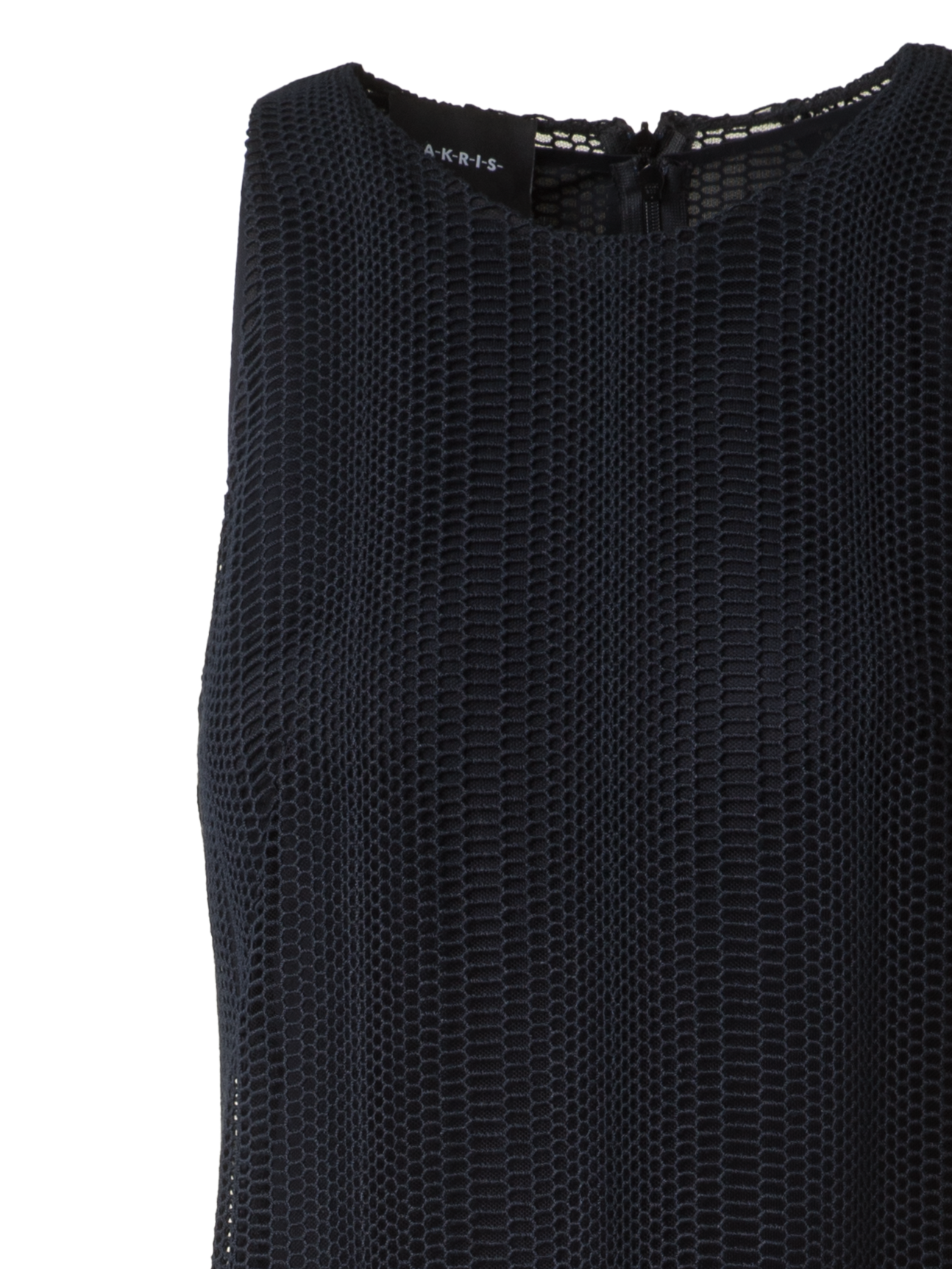 Designer Dégradé Stripe Embroided Evening Dress - black