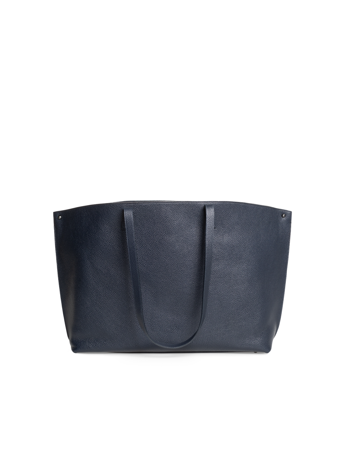 Designer Ai Medium Shoulder Tote - navy - blue